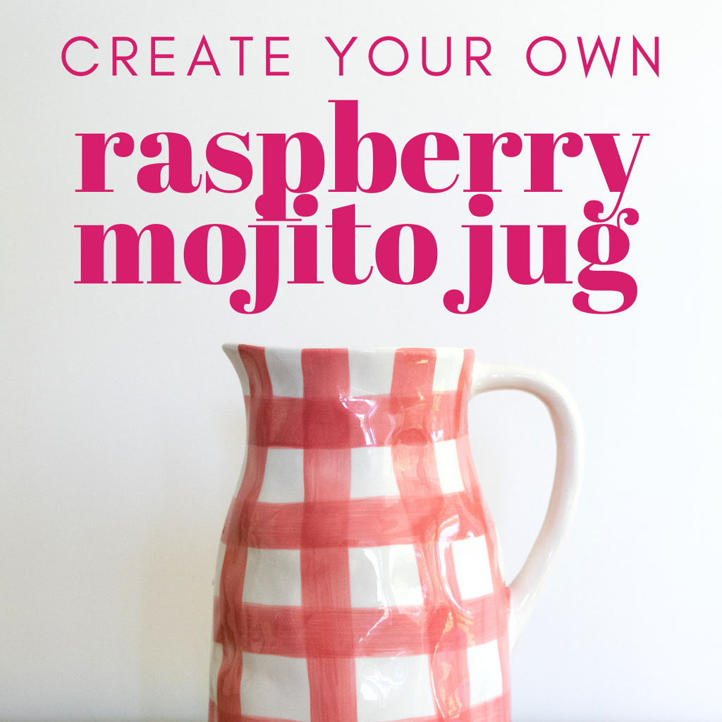 Raspberry Mojito Jug