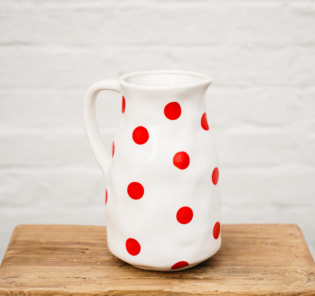 Large Jug - Red Spot