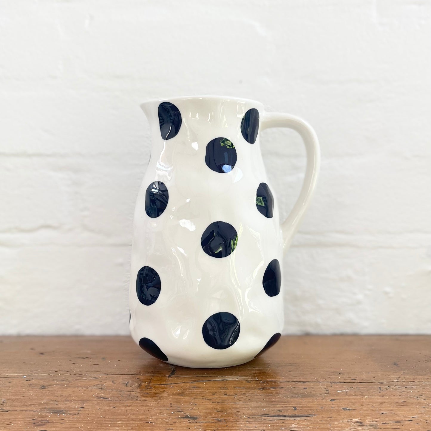 Large Jug - Navy Spot