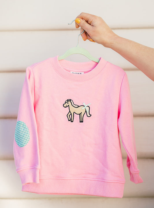 Pink Horse Jumper