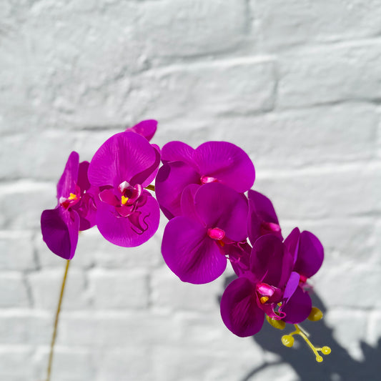 Faux Orchid Stem - Purple