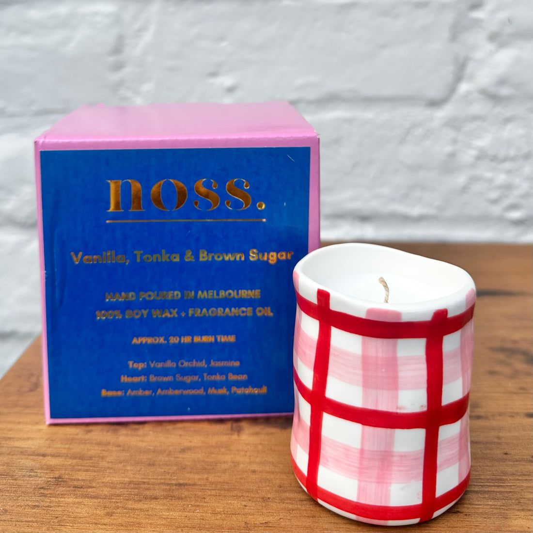 Small Candle - Vanilla, Tonka &amp; Brown Sugar