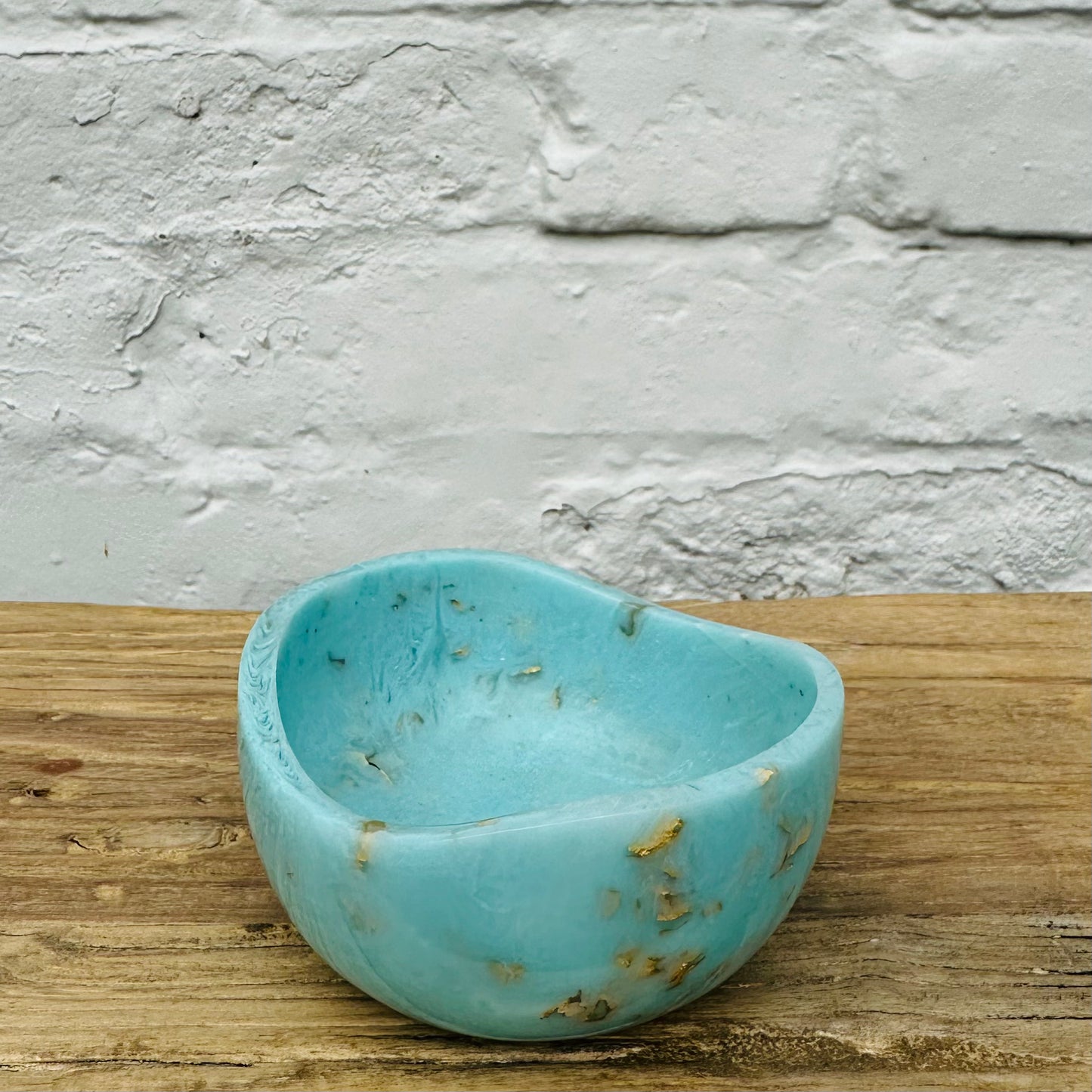 Small Resin Bowl - Turquoise