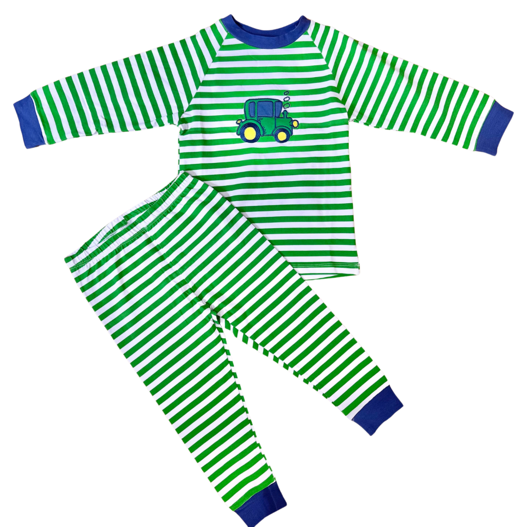 Green Tractor Kid&