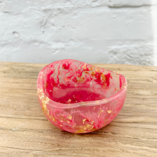 Small Resin Bowl - Light Pink