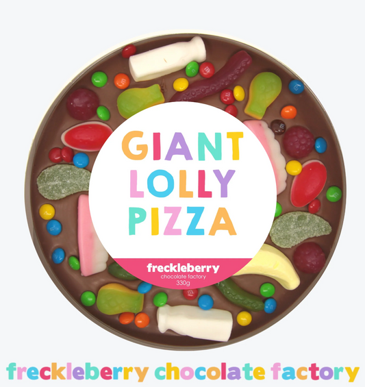 Giant Lolly Pizza - Milk Chocolate