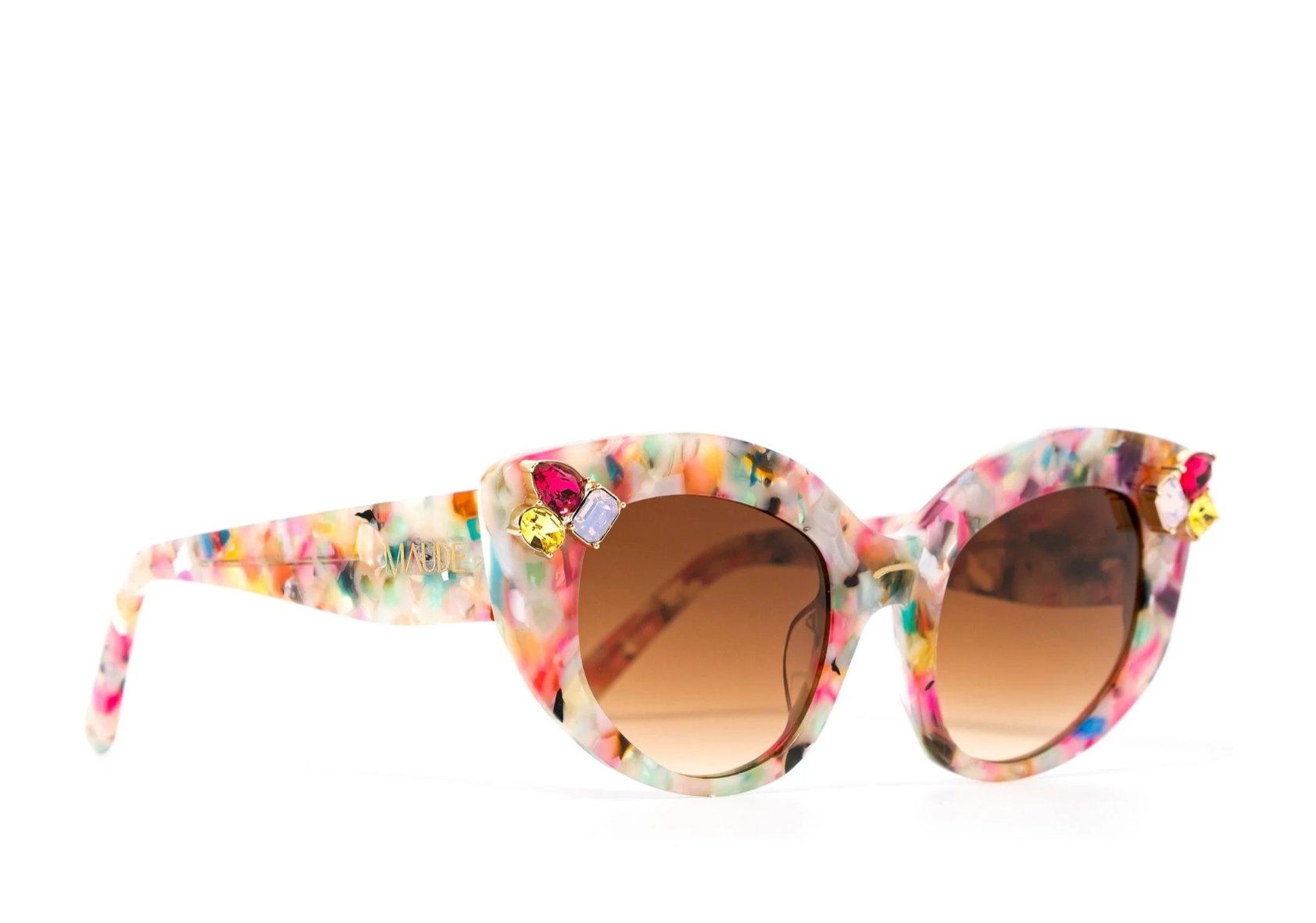 Calypso Modern Pink Cat eye Sunglasses