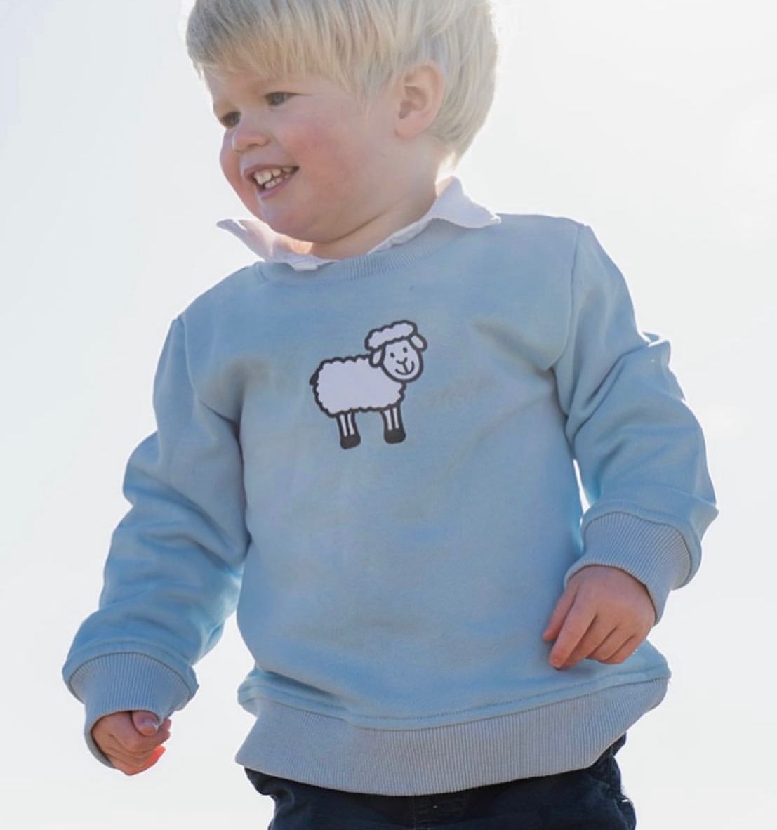 Sheep Jumper - Blue